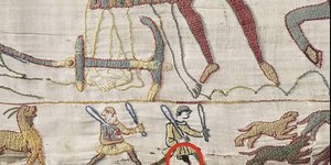 Οι ιστορικοί δεν μπορούν να αποφασίσουν αν 93 ή 94 ανθρώπινα και ζωικά πέη κοσμούν την Ταπισερί της Μπαγιέ / WIKIPEDIA