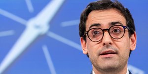 Ο Ευρωπαίος επίτροπος Βιομηχανικής Στρατηγικής, Στεφάν Σεζουρνέ