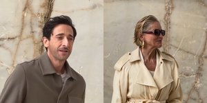 Στην Αθήνα Άντριεν Μπρόντι και Σάρον Στόουν