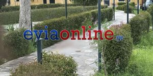 Το σπίτι που σημειώθηκε το φονικό στην Εύβοια