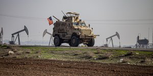 Αμερικανική περίπολος στο Καμισλί της Συρίας
