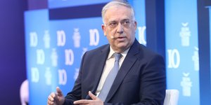 Ο υπουργός Ανάπτυξης Τάκης Θεοδωρικάκος στο Φόρουμ των Δελφών
