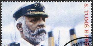 Ο καπετάνιος του Τιτανικού Έντουαρντ Τζον Σμιθ σε γραμματόσημο