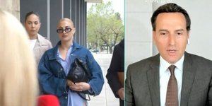 Η Ιωάννα Τούνη και ο Μιχάλης Δημητρακόπουλος