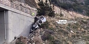 Τροχαίο δυστύχημα με θύμα έναν 19χρονο στο Λασίθι