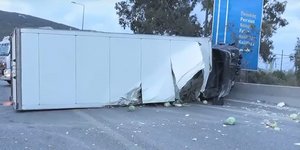 Η νταλίκα που ντελαπάρισε