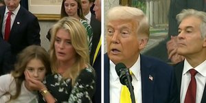 Λευκός Οίκος: Αναστάτωση στο Οβάλ Γραφείο -Κατέρρευσε κοριτσάκι ενώ μιλούσε ο Τραμπ