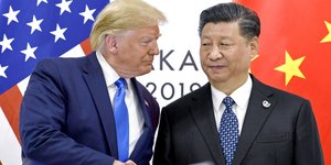 Οι πρόεδροι ΗΠΑ και Κίνας, Ντόναλντ Τραμπ και Σι Τζινπίνγκ 