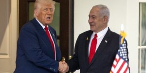 Ντόναλντ Τραμπ και Μπενιαμίν Νετανιάχου στον Λευκό Οίκο 