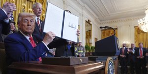 Ο Ντόναλντ Τραμπ στον Λευκό Οίκο