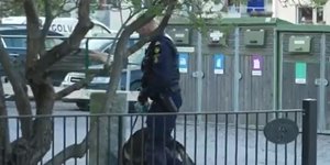 Το σημείο που δολοφονήθηκαν 3 άνθρωποι από πυρά στην πόλη Ουψάλα της Σουηδίας