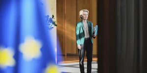 Η πρόεδρος της Ευρωπαϊκής Επιτροπής, Ούρσουλα φον ντερ Λάιεν