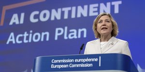 Η αντιπρόεδρος της Κομισιόν, υπεύθυνη για την τεχνολογία, Χένα Βίρκουνεν