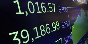 Στιγμιότυπο από το ταμπλό της Wall Street