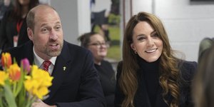 Ο πρίγκιπας Γουίλιαμ και η πριγκίπισσα Κέιτ