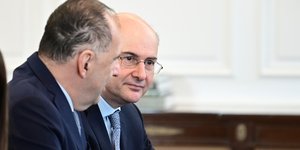 Ο αντιπρόεδρος της κυβέρνησης, Κωστής Χατζηδάκης στο υπουργικό συμβούλιο