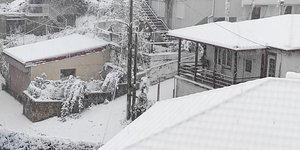 Χιονόπτωση στη Χαλκιδική