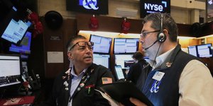 Χρηματιστές στην Wall Street