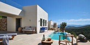 Άποψη του Pezoules House, δημιουργία του αρχιτέκτονα Κωνσταντίνου Πίττα και του γραφείου ΚP Office / Φωτογραφίες: Σταύρος Νιφλής