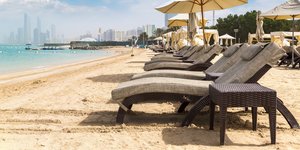 Παραλία του Άμπου Ντάμπι/ Φωτογραφία: Shutterstock