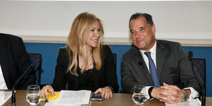 Μαριάννα Λάτση και Αδωνις Γεωργιάδης