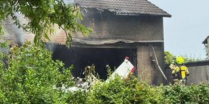 Αεροσκάφος συνετρίβη σε κτίριο στη Γερμανία