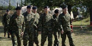 Επίσκεψη Αρχηγού ΓΕΣ Γ. Κωστίδη στην Περιοχή Ευθύνης του Γ΄ και Δ΄ Σώματος Στρατού