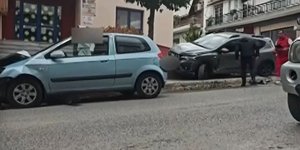 Τροχαίο έξω από παιδικό σταθμό στην Αγία Βαρβάρα