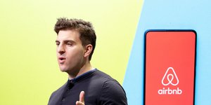 O Μπράιαν Τσέσκι, συνιδρυτής και διευθύνων σύμβουλος της Airbnb