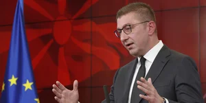 Ο πρωθυπουργός της Βόρειας Μακεδονίας, Χρίστιαν Μίτσκοσκι