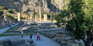Αυτοψία στον αρχαιολογικό χώρο των Δελφών