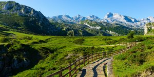 Εικόνα από την περιοχή Αστούριας στη βόρεια Ισπανία 