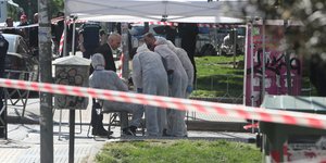 Σύσκεψη αστυνομικών για την έκρηξη στη Θεσσαλονίκη