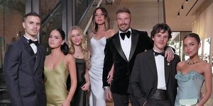 Όλη η οικογένεια Μπέκαμ εκτός από τον Μπρούκλιν και την Νίκολα