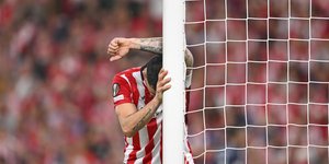 Απογοητευμένος παίκτης της Μπιλμπάο