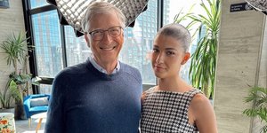 Ο Μπιλ Γκέιτς με την κόρη του Φοίβη