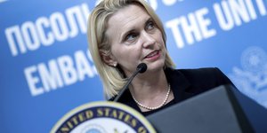 H πρώην πρέσβειρα των ΗΠΑ στην Ουκρανία, Μπρίτζετ Μπρινκ