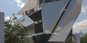 βίλα πρόσοψη οριγκάμι αλουμίνιο βούλα αττικής
