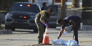 Εικόνα μετά την έκρηξη στο Παλμ Σπρινγκς της Καλιφόρνια