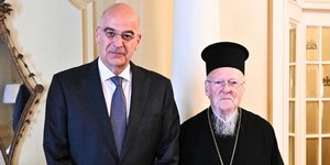 Συνάντηση Δένδια με Βαρθολομαίο