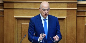 Ο Υπουργός Εθνικής Άμυνας, Νίκος Δένδιας