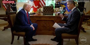 Η επεισοδιακή συνέντευξη Τραμπ στο ABC