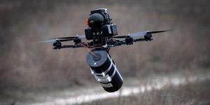 Drone με οπτική ίνα στον πόλεμο στην Ουκρανία