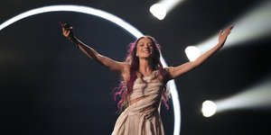 Η Eden Golan στη σκηνή της Eurovision