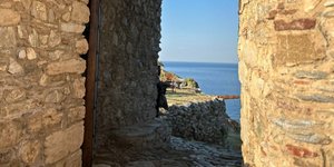 Η είσοδος του Κάστρου Σκιάθου