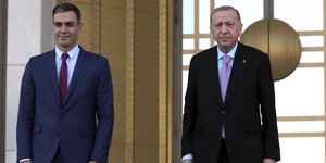 Ταγίπ Ερντογάν και Πέδρο Σάντσεθ