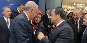 Ρετζέπ Ταγίπ Ερντογάν και Νίκος Χριστοδουλίδης