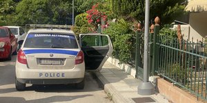 Το σημείο όπου πυροβόλησε στον αέρα ο άνδρας στην Ευκαρπία Θεσσαλονίκης