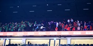 Euroleague: Ένταση ανάμεσα σε οπαδούς του Ολυμπιακού και του Παναθηναϊκού / Φωτογραφία: Eurokinissi
