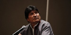 Ο πρώην πρόεδρος της Βολιβίας, Έβο Μοράλες 